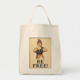 Soyez libre ! sac fourre-tout d'alimentation
