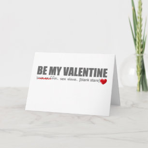 Soyez ma carte de petit pain d'amour de Valentine