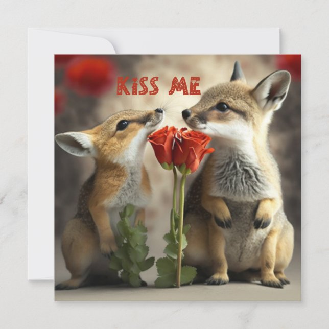 Soyez ma carte Valentine (Devant)