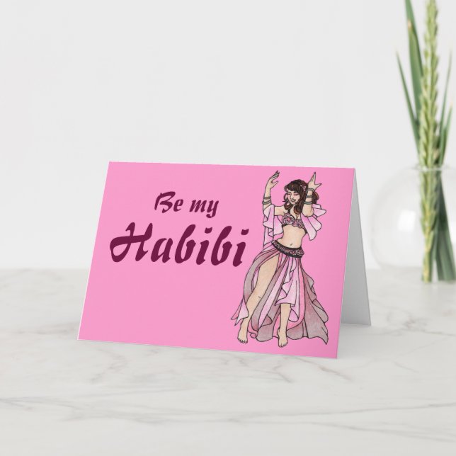 Soyez mes cartes de Saint-Valentin Habibi (Devant)