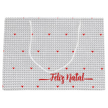Soyez mon valentine Knit Heart Grand sac cadeau