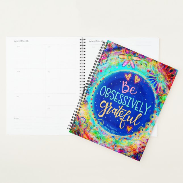 Soyez Obsessionnel Grateful Citation Inspirationne (Devant avec enveloppe)