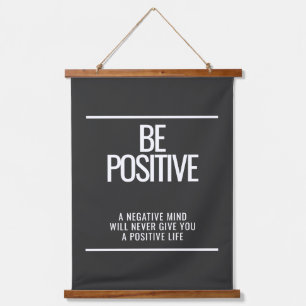 Soyez positif Tapisserie murale