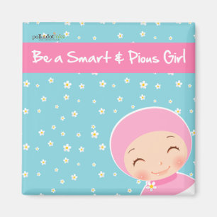 Soyez Smart et un aimant pieux de fille