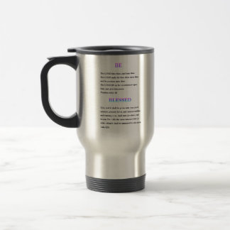 Soyez tasse bénie de voyage