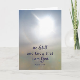 Soyez toujours Christian Encouragement Carte de vo