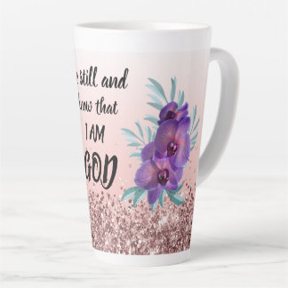 Soyez Toujours Et Sachez Que Je Suis Dieu - Mug Fl