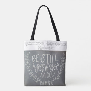 Soyez Toujours Et Sachez Que Je Suis Dieu Sac four