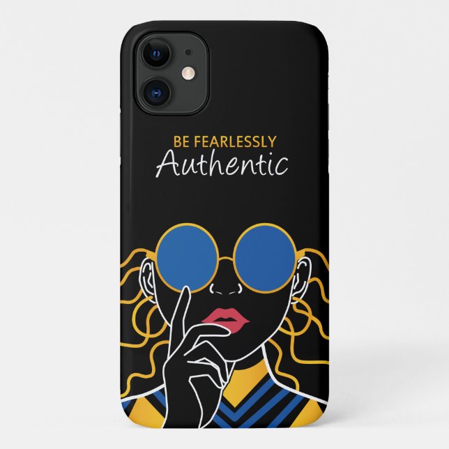 Soyez un coque iphone authentique (Dos)