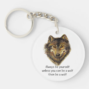 Soyez un loup amusant Citation de loup inspirant
