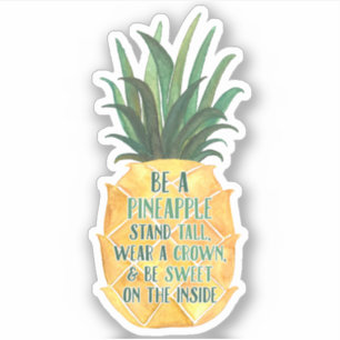 Soyez un Stickers Kiss-Cut Ananas