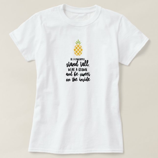 Soyez un T-shirt basique ananas (Design devant)