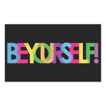 Soyez votre Autocollant LGBT
