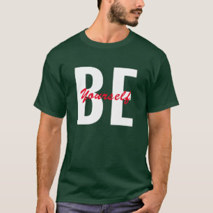 Soyez votre chemise T-shirt tendance