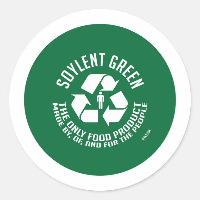 Soylent Green Sticker (Vorderseite)
