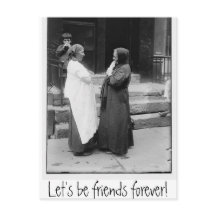Soyons amis pour toujours Carte postale