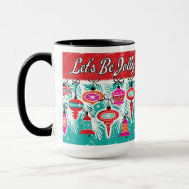 Soyons Jolly Retro Christmas Coffee Mug