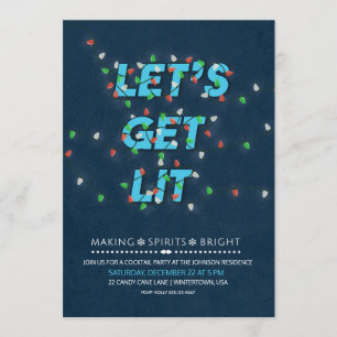 Soyons Lit Vacances Cocktail Invitation