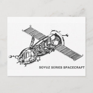 Soyuz Postcard Postkarte
