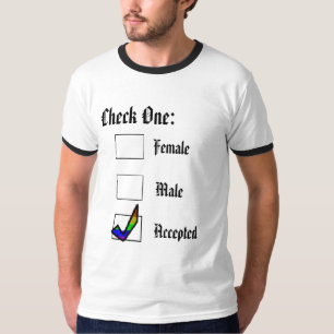 SOZIAL ANGENOMMEN T-Shirt