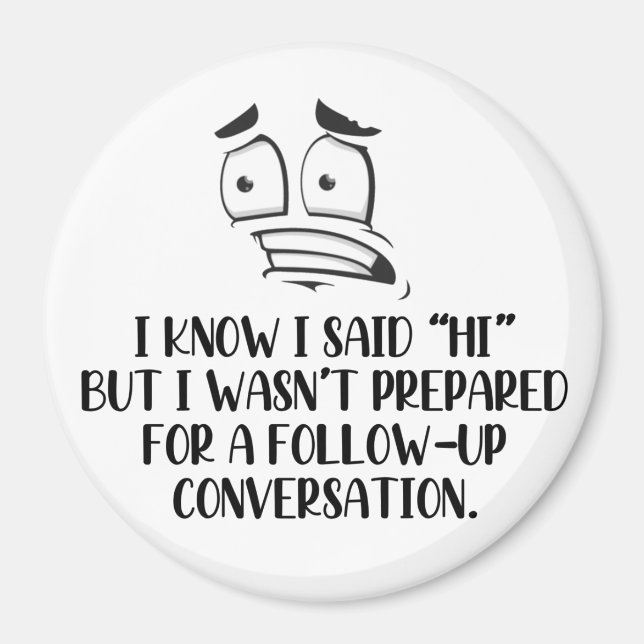 Sozial Awkward Magnet (Vorne)