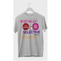 SOZIAL SELEKTIV SEIT JEHER - Lustiges Shirt