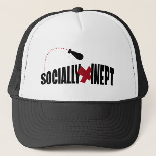 Sozial unfähiger x-Hut Truckerkappe