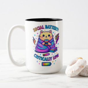 Sozialakku kritisch... zweifarbige tasse