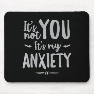Sozialangst Psychische Gesundheit Bewusstsein nich Mousepad