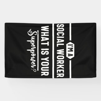 Sozialarbeit, niedliche Sozialarbeit, Sozialarbeit Banner