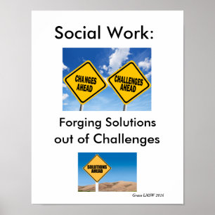 Sozialarbeit Poster