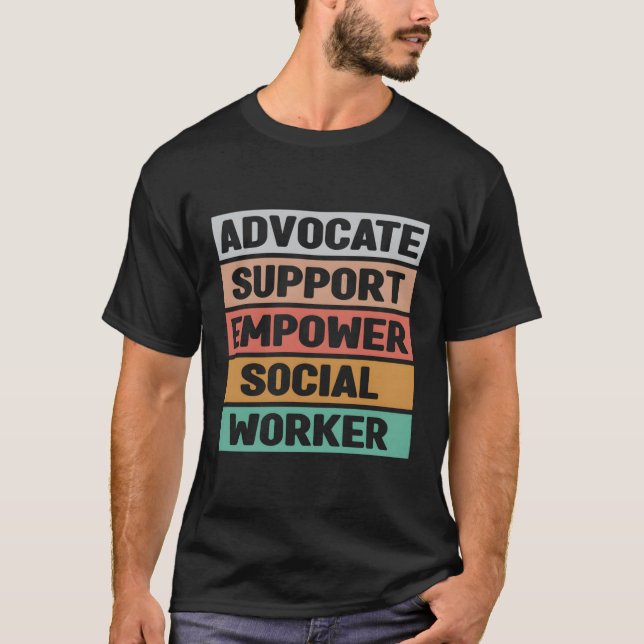 Sozialarbeiter der Schule T-Shirt (Vorderseite)