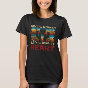 Sozialarbeiter - ein Werk von Herzsozialarbeitern  T-Shirt