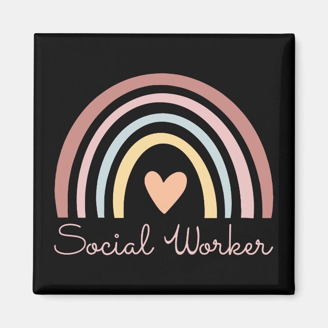 Sozialarbeiter II Magnet (Vorne)