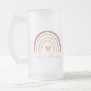 Sozialarbeiter II Mattglas Bierglas