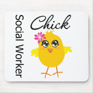 Sozialarbeiter-Küken Mousepad