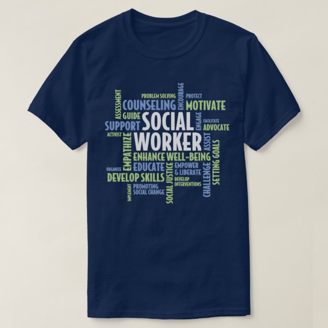 Sozialarbeiter T-Shirt (Design vorne)