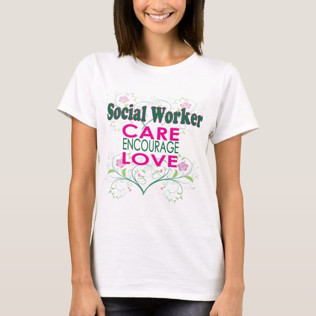 Sozialarbeiter T-Shirt (Vorderseite)