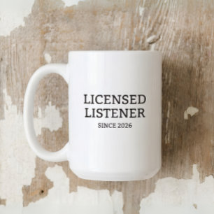 Sozialarbeiter Tasse lizenzierter Zuhörer mit Anpa