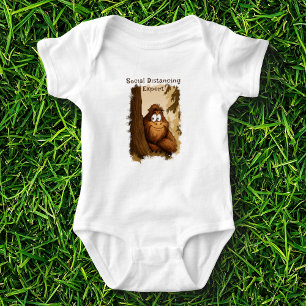 Sozialdistanz-Experte Sasquatch Baby Strampler