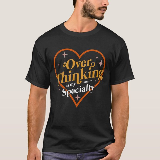 Soziale Ängste für Männer oder Frauen beim Überden T-Shirt (Vorderseite)
