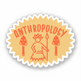 Soziale Anthropologie , Anthropologie-Student Aufkleber