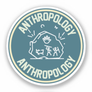 Soziale Anthropologie , Anthropologie-Student Aufkleber