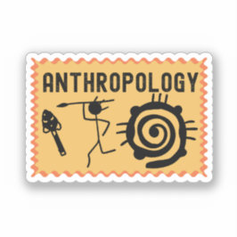 Soziale Anthropologie , Anthropologie-Student Aufkleber