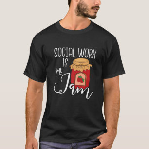 Soziale Arbeit ist mein Jam Public Social Worker C T-Shirt