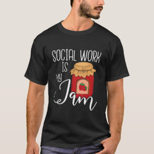 Soziale Arbeit ist mein Jam Public Social Worker C T-Shirt
