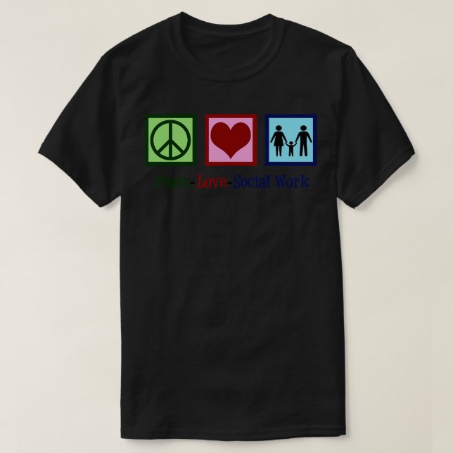 Soziale Arbeit T-Shirt (Design vorne)