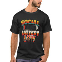 Soziale Batterie Niedrig Lustiger Introvertierter