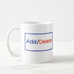 Soziale Cyber-Typografie lustig niedlicher Design Kaffeetasse