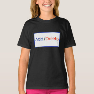 Soziale Cyber-Typografie lustiges Design T-Shirt